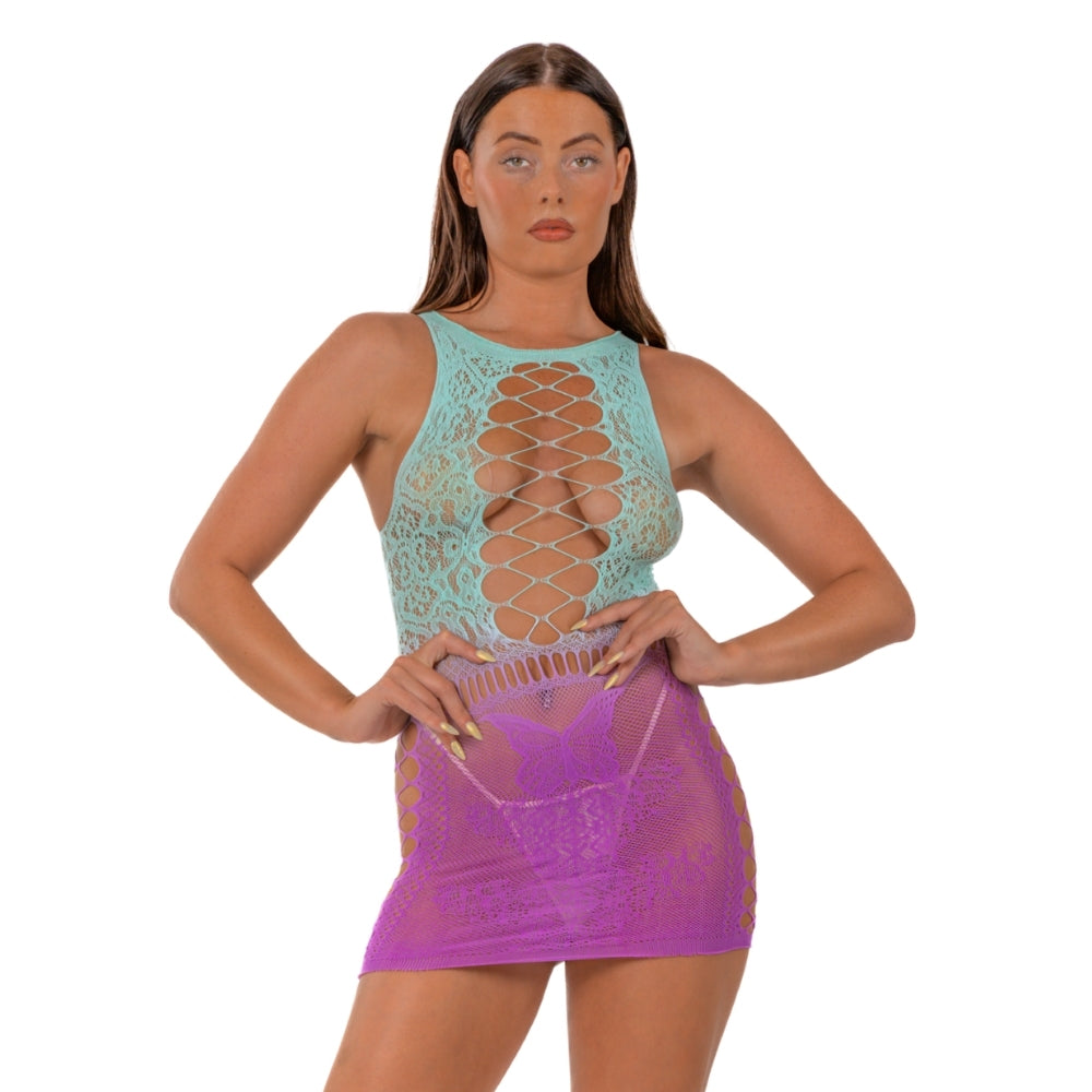 lace-by-lj-ombre-faux-lace-up-mini-dress